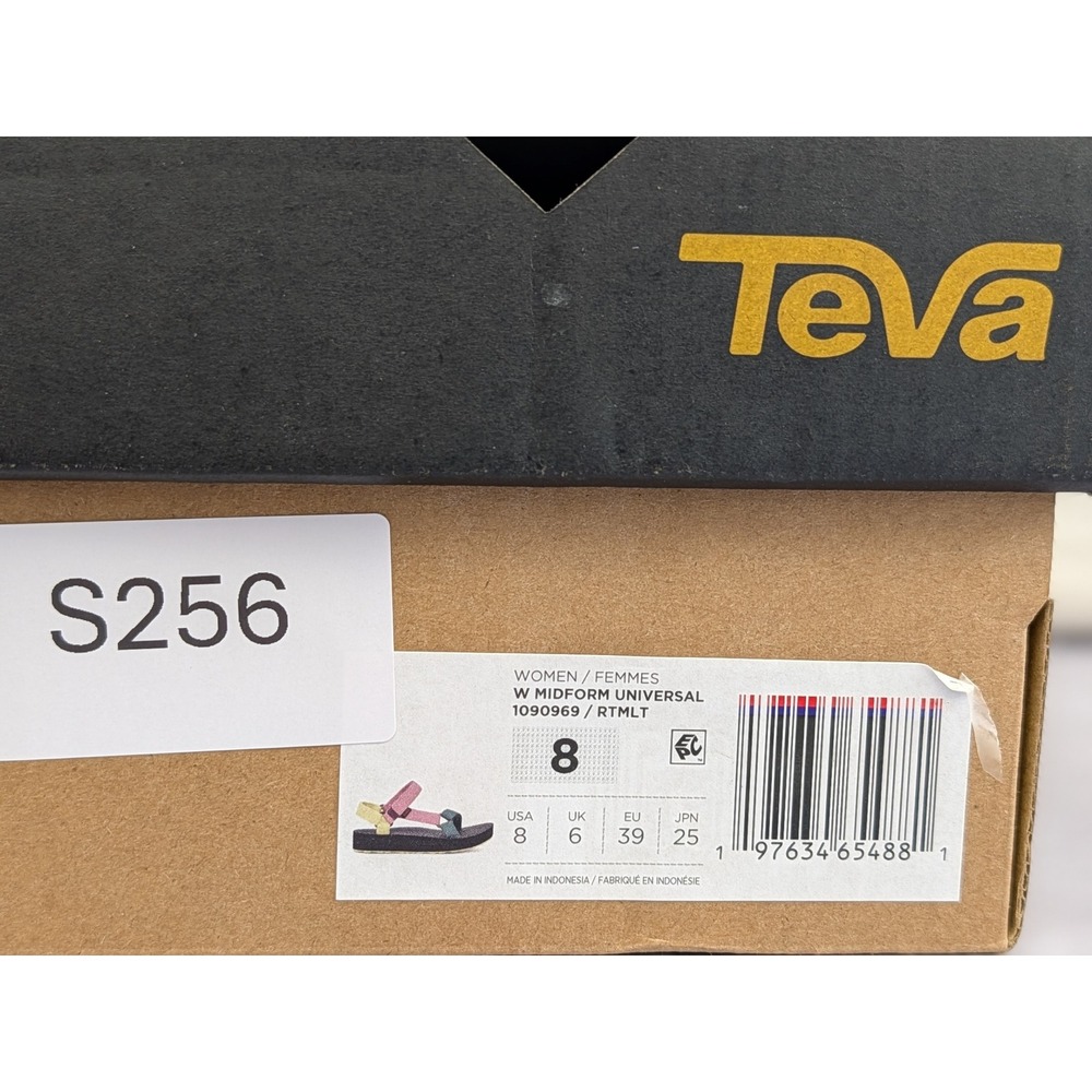 Teva Midform Universal Retro Multi Platform Sandals 1090969 Womens 8 New - Picture 6 of 6